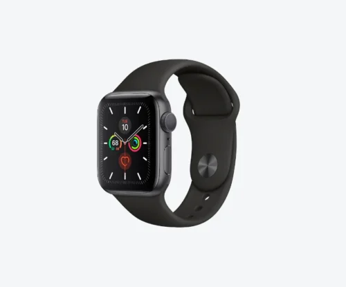 product-1 Apple Watch Series 7 (GPS + Cellular, 41mm) - Edelstahlgehäuse Silber, Sportarmband Sternenlicht - Regular