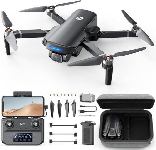 Holy Stone HS360S Drone with Camera 4K GPS for Adults, 3 km Long Range 5G FPV Image Transmission, 20 Minutes Long Flight Time, Follow-Me, Return, RC Foldable Drones Complete Set Under 249 g Beginners