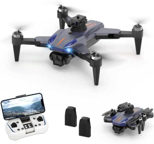Drone with 2 Camera Drones with Active Obstacle Avoidance Drone Camera Electric Adjustable RC Drones Quadcopter for Adults and Children Dual Cameras 2 Batteries Best Price Drone with 2 Camera Drones with Active Obstacle Avoidance Drone Camera Electric Adjustable RC Drones Quadcopter for Adults and Children Dual Cameras 2 Batteries
