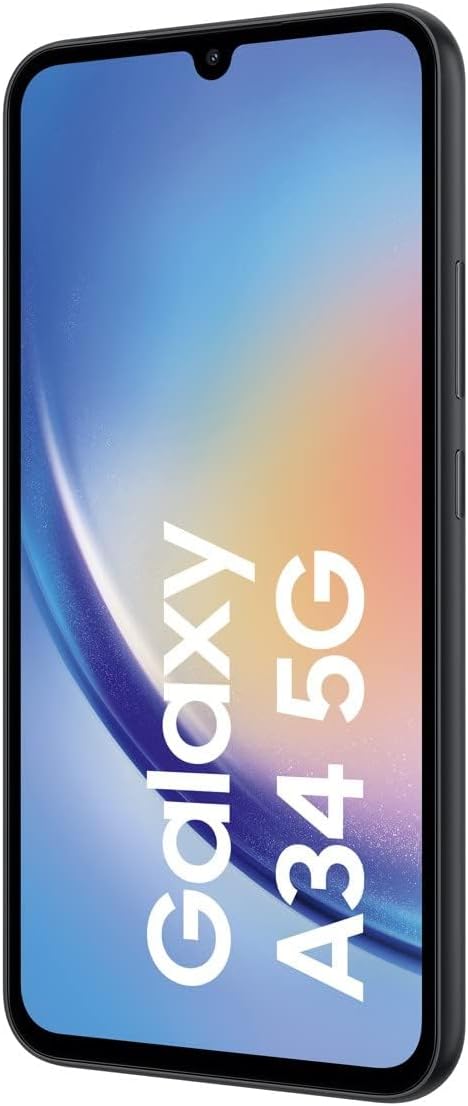 Samsung A346B Galaxy A34 5G, Unlocked, 128GB/6GB RAM Dual SIM Awesome-Graphite - Image 2
