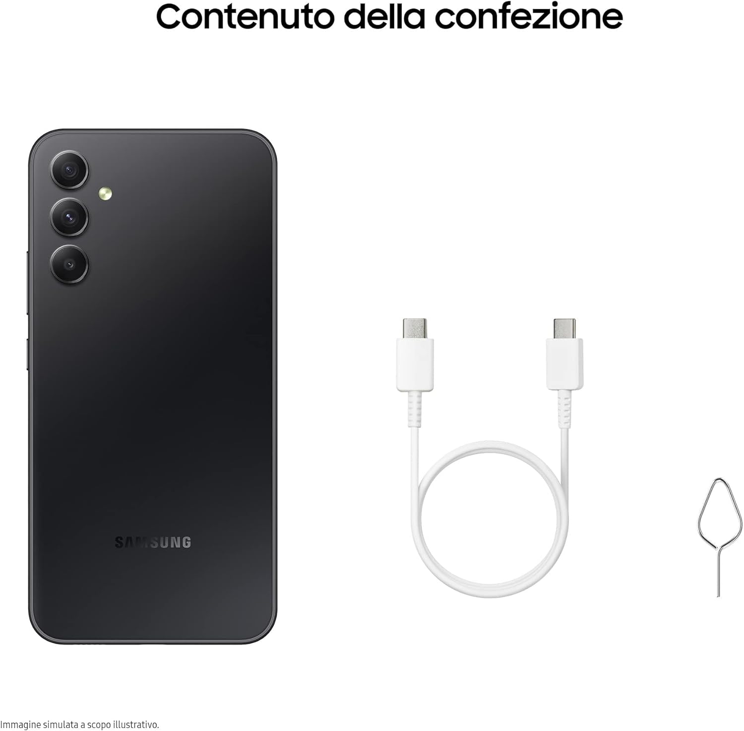 Samsung A346B Galaxy A34 5G, Unlocked, 128GB/6GB RAM Dual SIM Awesome-Graphite - Image 8