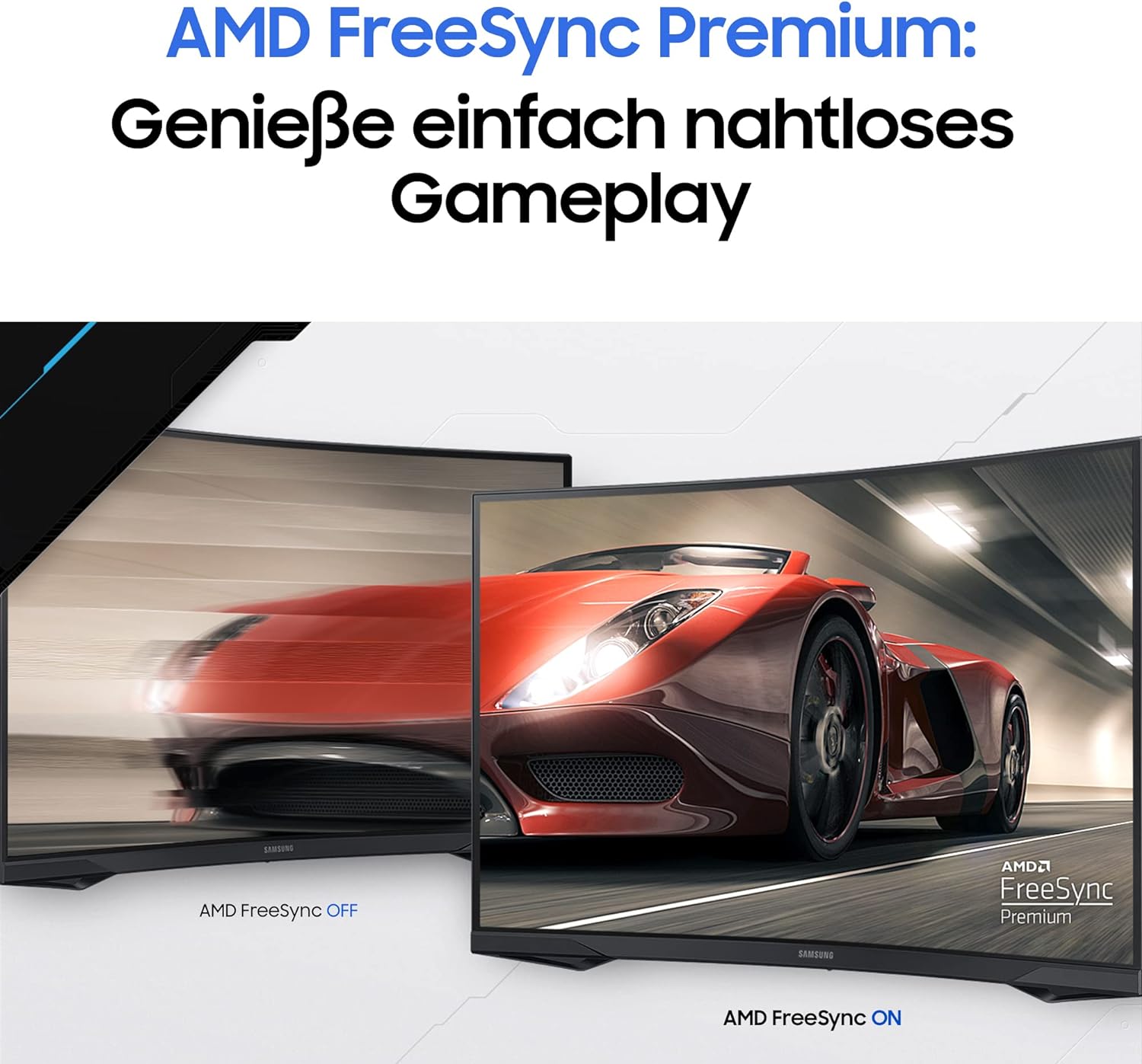Samsung Gaming Monitor G5 C34G55TWWP, 34 Inch, VA Panel, UWQHD Resolution, AMD FreeSync Premium, Curvature 1000R, Refresh Rate 165Hz, Response Time 1ms (MPRT), Black - Image 5