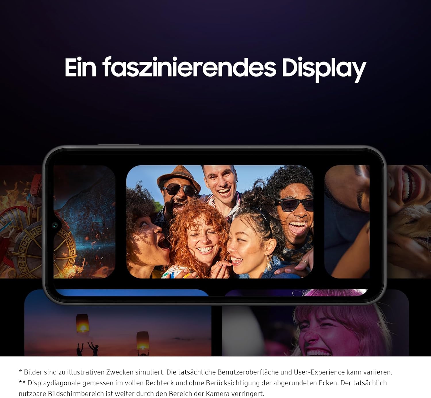 Samsung Galaxy A14 LTE Android Smartphone without Contract, 64 GB, 4 GB RAM, 6.6 Inch Dynamic AMOLED Display, 5,000 mAh Battery, Black, Mobile Phone - Image 4