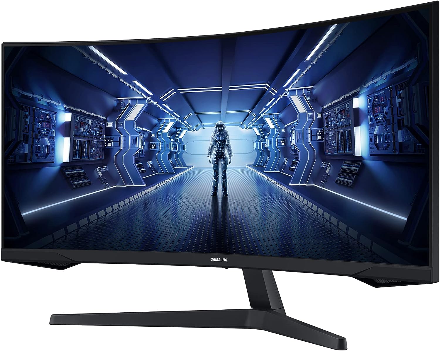 Samsung Gaming Monitor G5 C34G55TWWP, 34 Inch, VA Panel, UWQHD Resolution, AMD FreeSync Premium, Curvature 1000R, Refresh Rate 165Hz, Response Time 1ms (MPRT), Black - Image 6